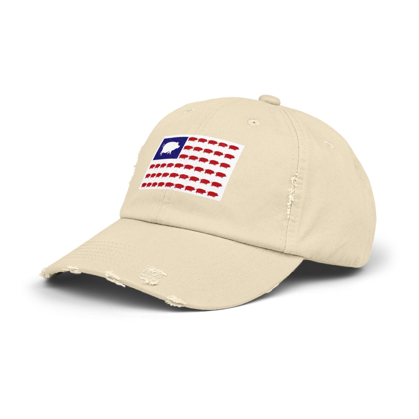 Hogwine Unisex Distressed Cap