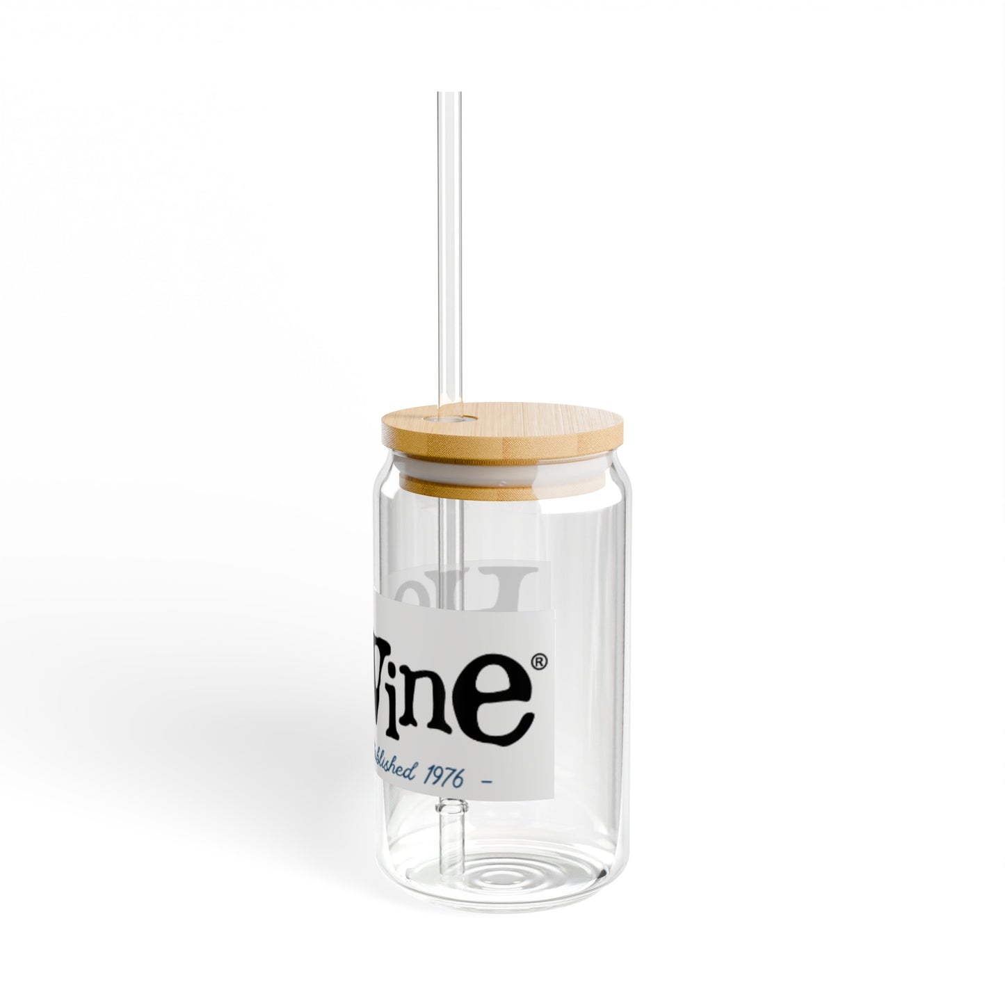 Hogwine Logo Sipper Glass, 16oz