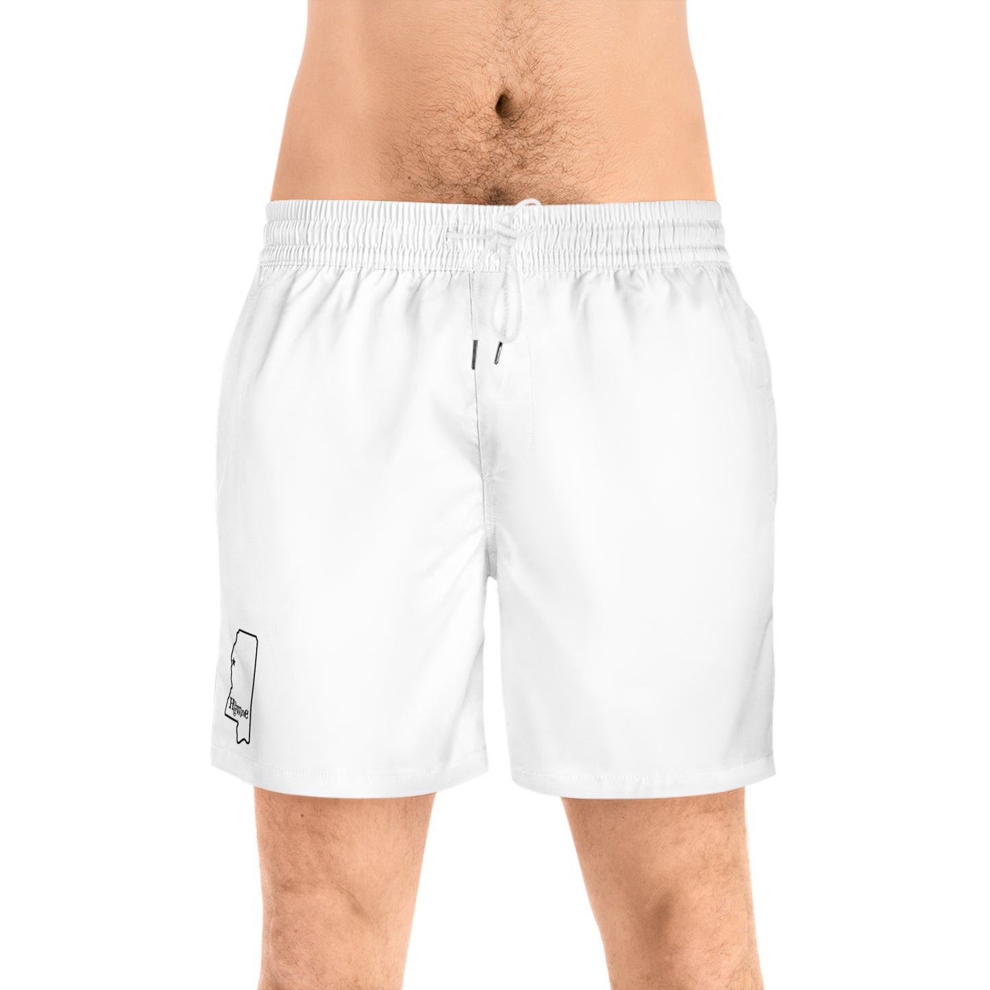 Hogwine Men's Mid-Length Swim Shorts (AOP)
