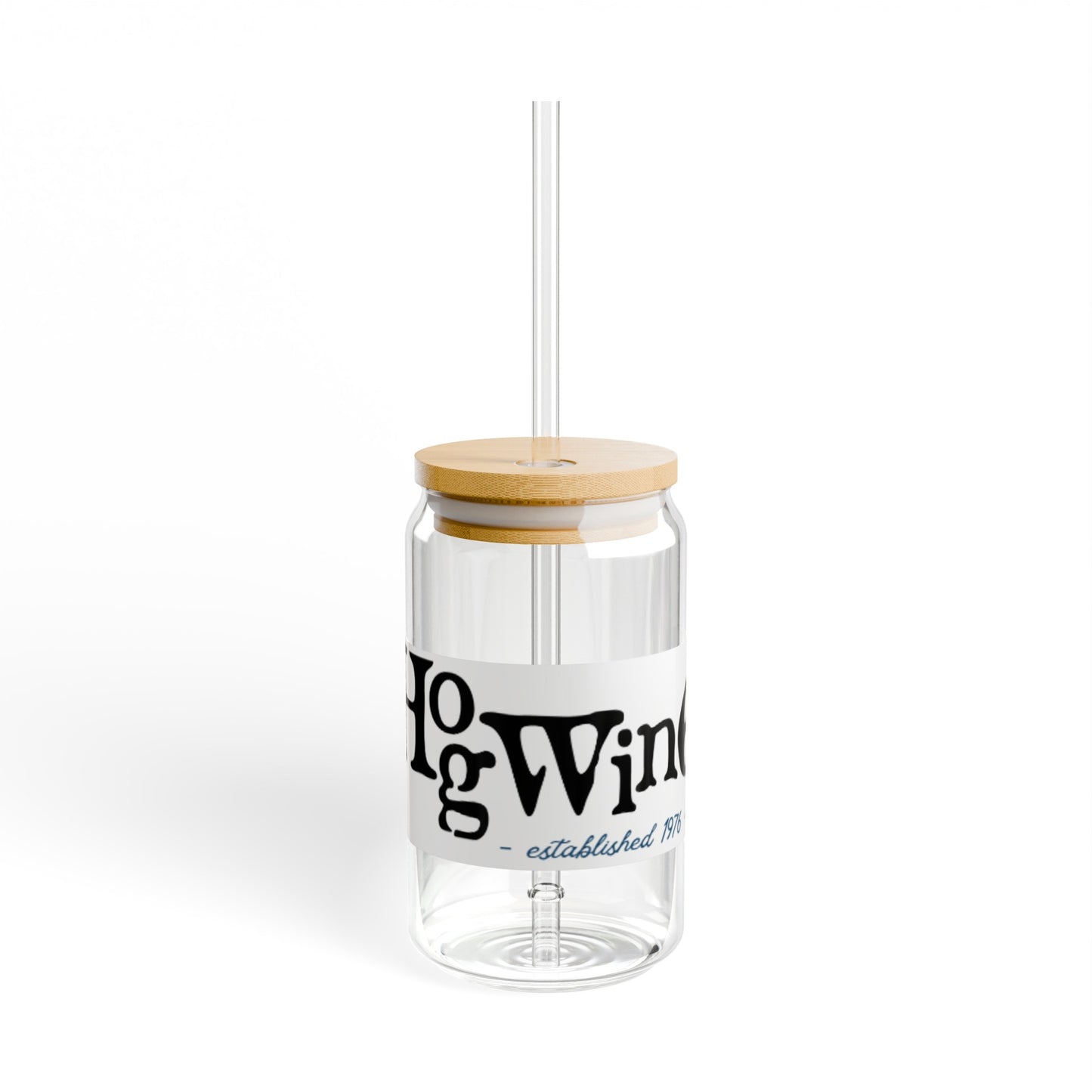 Hogwine Logo Sipper Glass, 16oz
