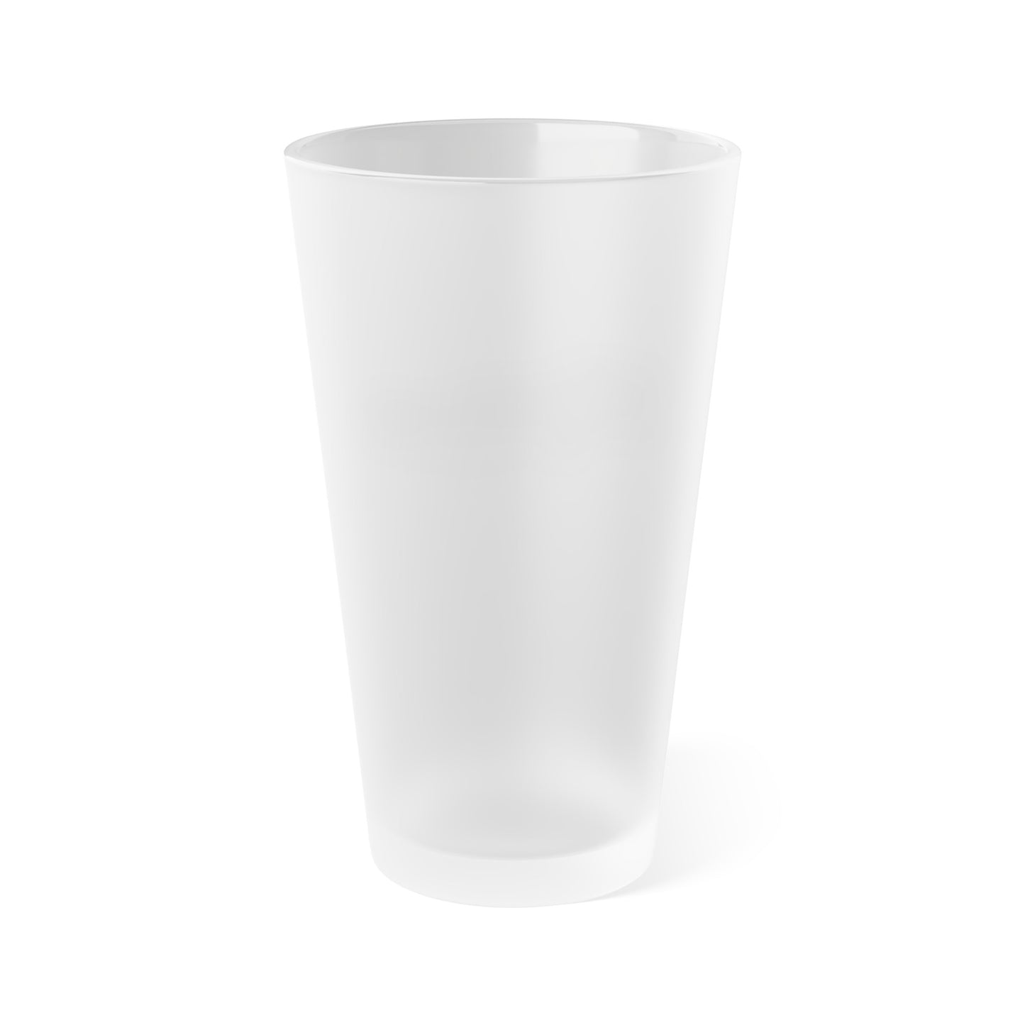 Hogwine Logo Frosted Pint Glass, 16oz