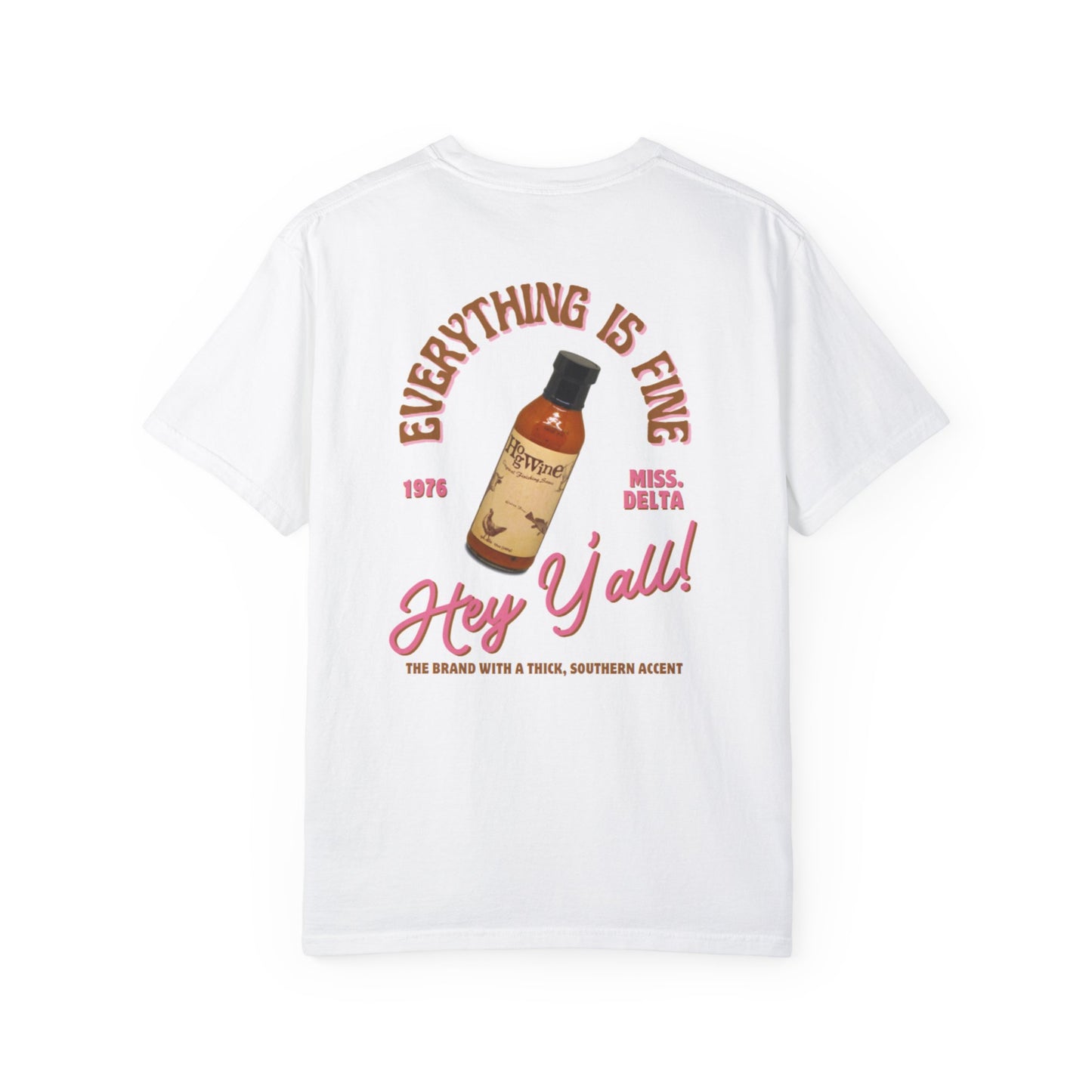Hogwine Unisex Garment-Dyed T-shirt