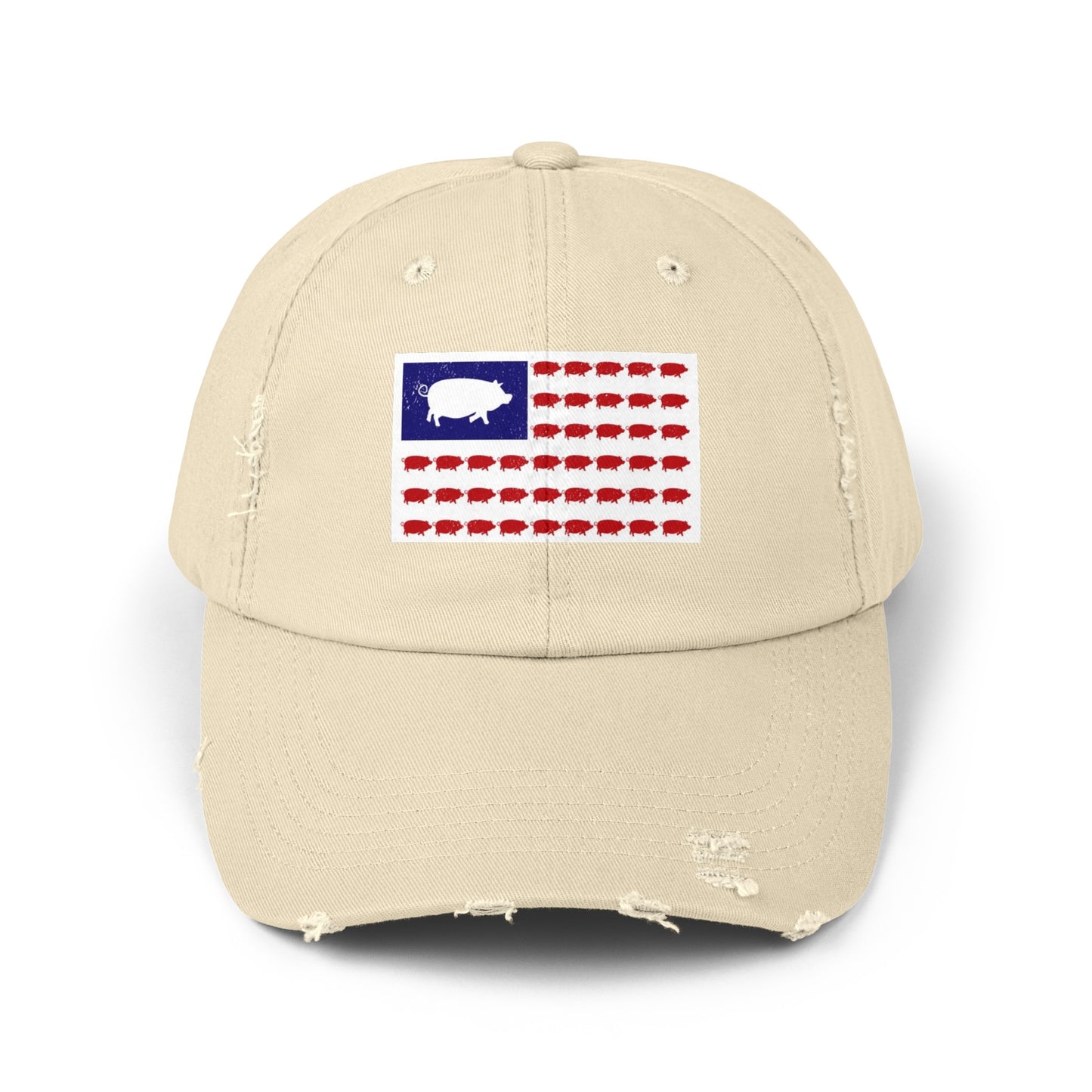 Hogwine Unisex Distressed Cap