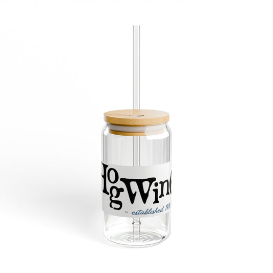 Hogwine Logo Sipper Glass, 16oz